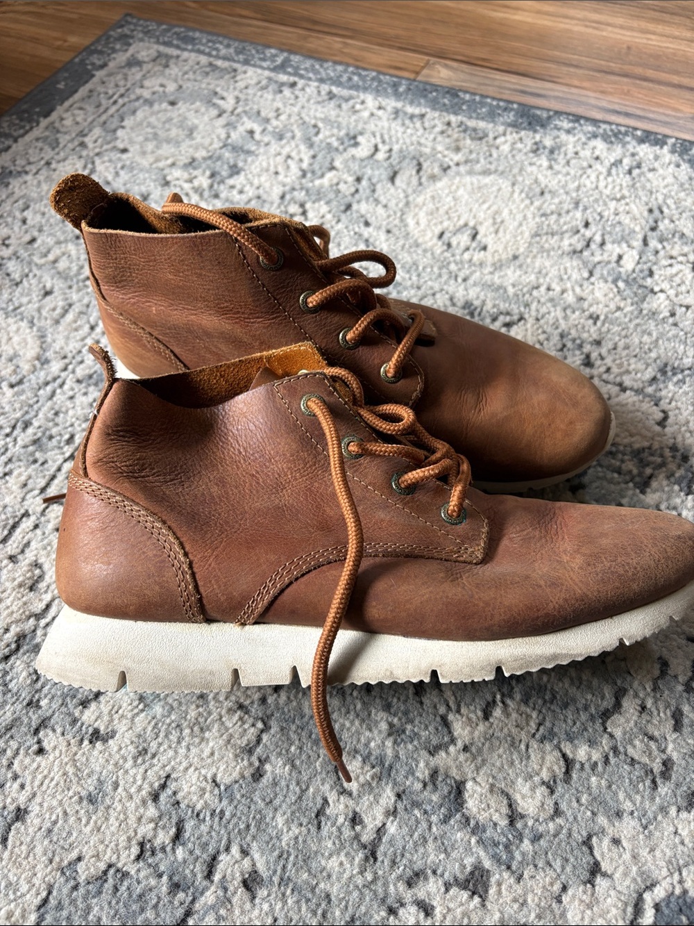 [Kodiak Canada boot brown leather Chukka Boot 8.5